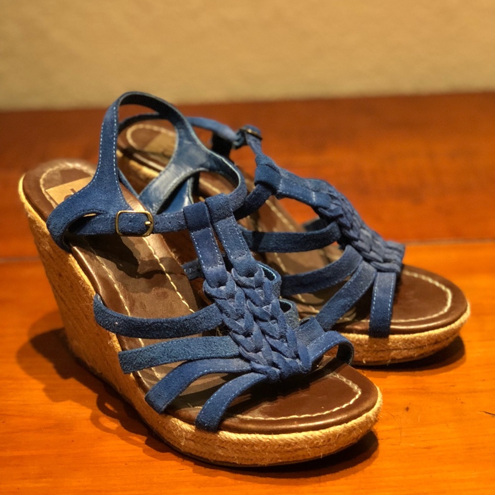 Dolce Vita Royal Blue Wedges